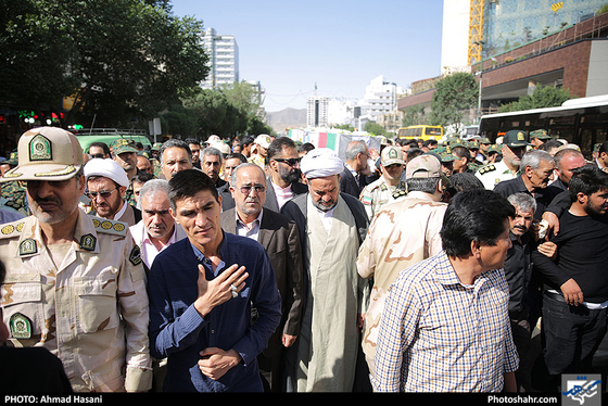 تشییع پیکرمطهرشهید مرزبانی / عکس: احمد حسنی /شهرآرا