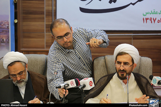 نشست خبری رئیس کل دادگستری خراسان رضوی / عکس: احمد حسنی / شهرآرا