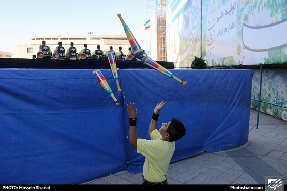 مراسم بزرگداشت روز فرهنگ پهلوانی و ورزش زورخانه ای / عکس: حسین شریعت / شهرآرا