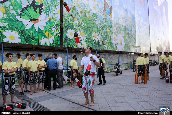 مراسم بزرگداشت روز فرهنگ پهلوانی و ورزش زورخانه ای / عکس: حسین شریعت / شهرآرا