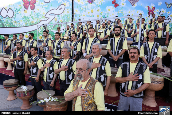 مراسم بزرگداشت روز فرهنگ پهلوانی و ورزش زورخانه ای / عکس: حسین شریعت / شهرآرا