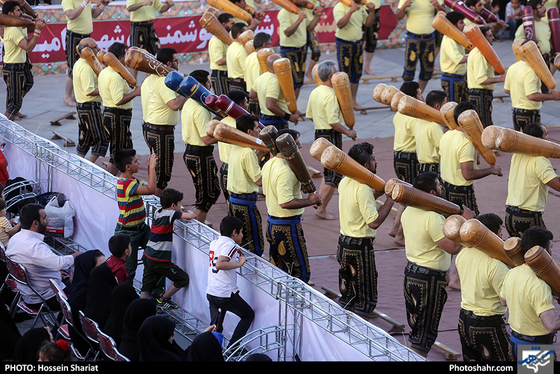 مراسم بزرگداشت روز فرهنگ پهلوانی و ورزش زورخانه ای / عکس: حسین شریعت / شهرآرا