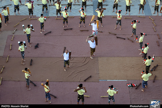 مراسم بزرگداشت روز فرهنگ پهلوانی و ورزش زورخانه ای / عکس: حسین شریعت / شهرآرا