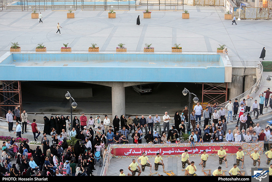 مراسم بزرگداشت روز فرهنگ پهلوانی و ورزش زورخانه ای / عکس: حسین شریعت / شهرآرا