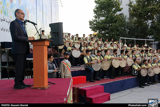 مراسم بزرگداشت روز فرهنگ پهلوانی و ورزش زورخانه ای / عکس: حسین شریعت / شهرآرا