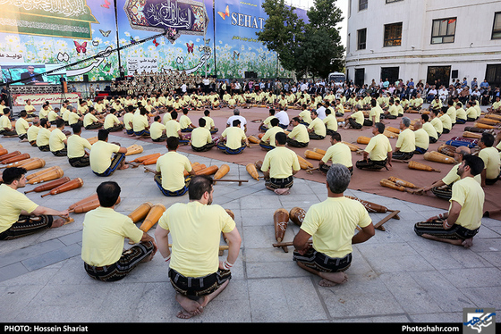 مراسم بزرگداشت روز فرهنگ پهلوانی و ورزش زورخانه ای / عکس: حسین شریعت / شهرآرا