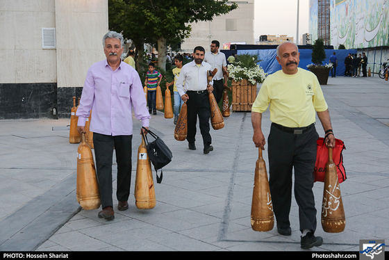 مراسم بزرگداشت روز فرهنگ پهلوانی و ورزش زورخانه ای / عکس: حسین شریعت / شهرآرا
