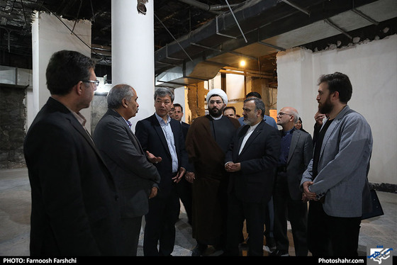 بازدید استاندار از پروژه کتابخانه مرکزی مشهد / عکس : فرنوش فرشچی / شهرآرا