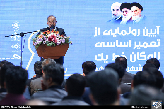 آیین رونمایی از تعمیراساسی ناوگان خط یک قطارشهری مشهد / عکس: نیما نجف زاده / شهرآرا