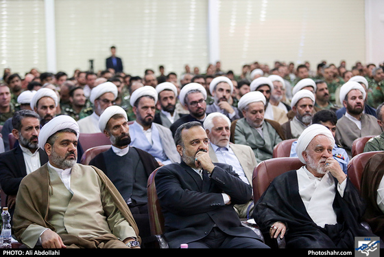 مراسم تکریم ومعارفه مدیریت عقیدتی سیاسی قرارگاه منطقه ای شمال شرق / عکس: علی عبداللهی / شهرآرا