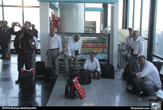 اولین پرواز زائران خراسانی به سرزمین وحی‎ / عکس: محسن بخشنده / شهرآرا