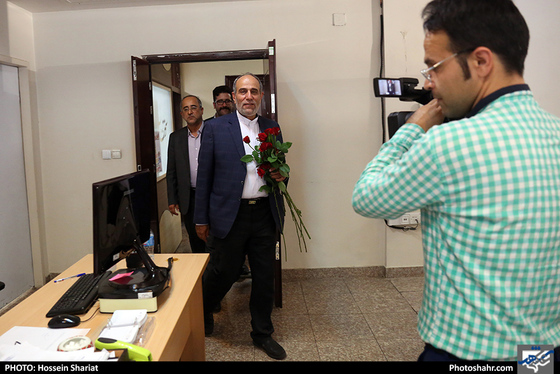 بازدید اعضای شورای شهر مشهد از روزنامه شهرآرا به مناسبت روز خبرنگار / عکس: حسین شریعت / شهرآرا