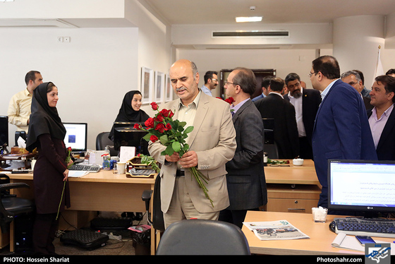 بازدید اعضای شورای شهر مشهد از روزنامه شهرآرا به مناسبت روز خبرنگار / عکس: حسین شریعت / شهرآرا