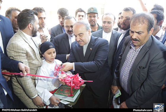 آیین افتتاح خانه کاراته خراسان رضوی با حضور وزیر ورزش و جوانان / عکس: محسن بخشنده / شهرآرا