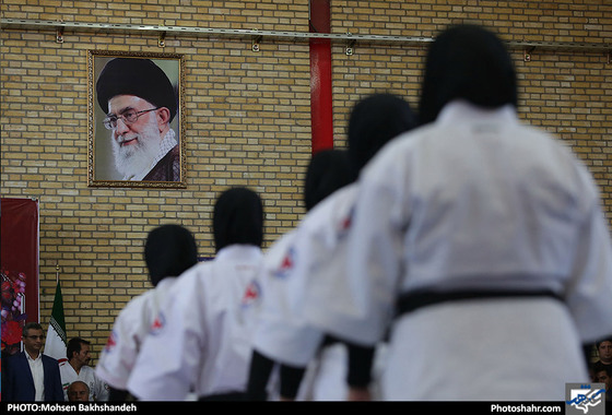 آیین افتتاح خانه کاراته خراسان رضوی با حضور وزیر ورزش و جوانان / عکس: محسن بخشنده / شهرآرا