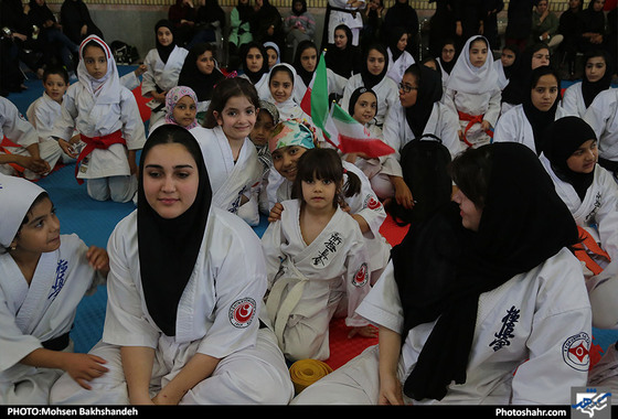 آیین افتتاح خانه کاراته خراسان رضوی با حضور وزیر ورزش و جوانان / عکس: محسن بخشنده / شهرآرا