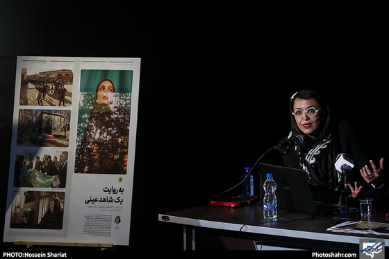 ورکشاپ عکاسی استیج با حضور آزاده اخلاقی / عکس: حسین شریعت / شهرآرا