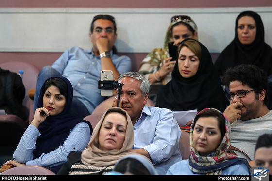 ورکشاپ عکاسی استیج با حضور آزاده اخلاقی / عکس: حسین شریعت / شهرآرا