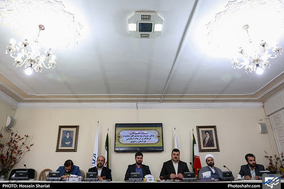 نشست خبری مدیر کل فرهنگ و ارشاد اسلامی خراسان رضوی / عکس: حسین شریعت / شهرآرا