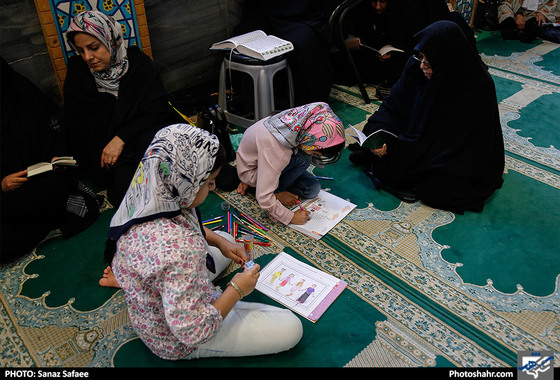 مراسم دعای عرفه در بوستان ملت / ساناز صفائی / شهرآرا