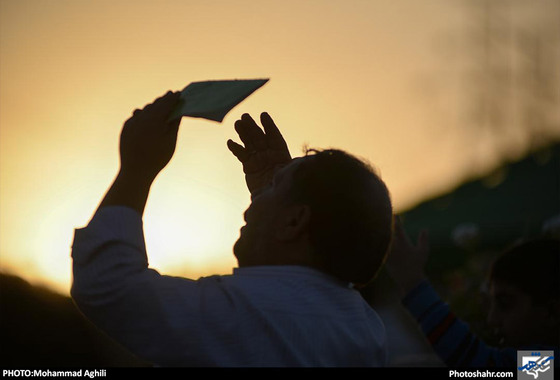 مراسم دعای عرفه در بوستان ملت / محمد عقیلی / شهرآرا