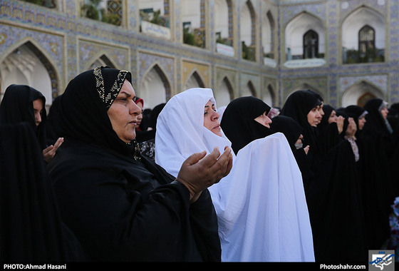 نماز عید قربان در حرم مطهر رضوی‎ / عکس: احمدحسنی / شهرآرا