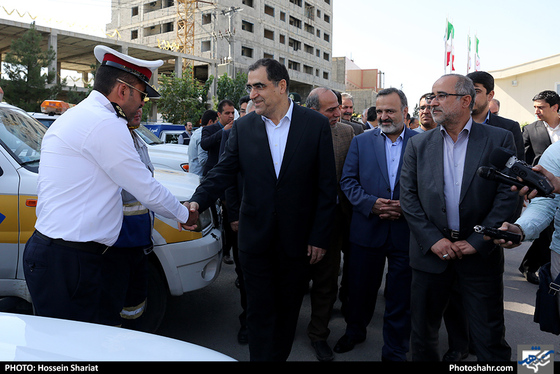  آئین افتتاح همزمان 6 پایگاه سلامت شهری توسط وزیر بهداشت / عکس: حسین شریعت / شهرآرا