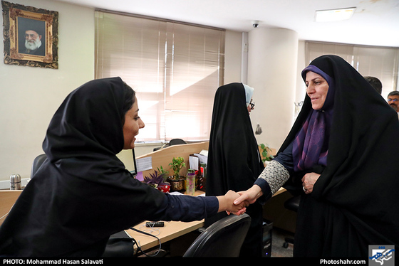 حضور شهیندخت مولاوردی در شهرآرا / عکس: محمدحسن صلواتی / شهرآرا