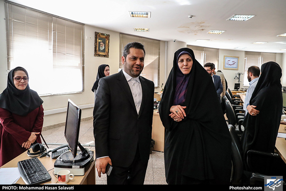 حضور شهیندخت مولاوردی در شهرآرا / عکس: محمدحسن صلواتی / شهرآرا