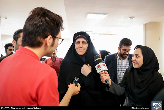 حضور شهیندخت مولاوردی در شهرآرا / عکس: محمدحسن صلواتی / شهرآرا
