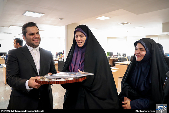 حضور شهیندخت مولاوردی در شهرآرا / عکس: محمدحسن صلواتی / شهرآرا