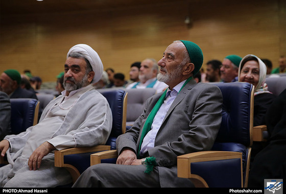آیین تجلیل از سادات مشهد مقدس / عکس: احمد حسنی / شهرآرا