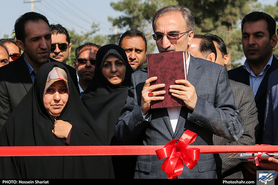 آئین گشایش ایستگاه استقبال از زائر در منطقه 10 / عکس: حسین شریعت / شهرآرا