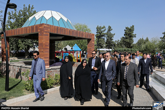 آئین گشایش ایستگاه استقبال از زائر در منطقه 10 / عکس: حسین شریعت / شهرآرا