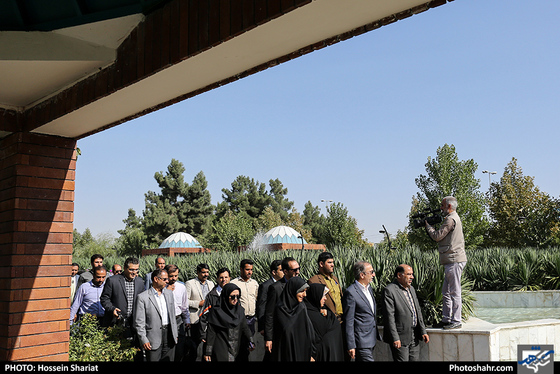 آئین گشایش ایستگاه استقبال از زائر در منطقه 10 / عکس: حسین شریعت / شهرآرا