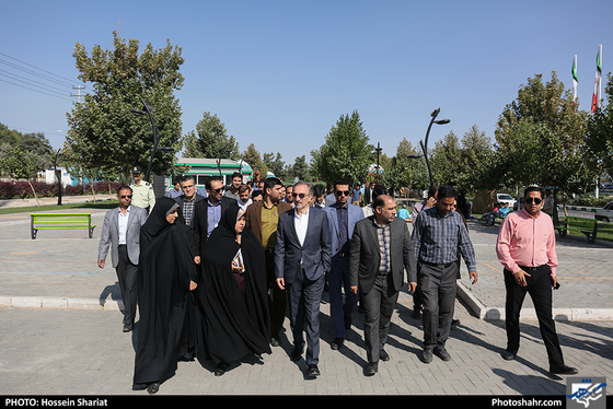 آئین گشایش ایستگاه استقبال از زائر در منطقه 10 / عکس: حسین شریعت / شهرآرا