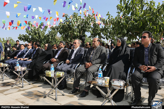 آئین گشایش ایستگاه استقبال از زائر در منطقه 10 / عکس: حسین شریعت / شهرآرا