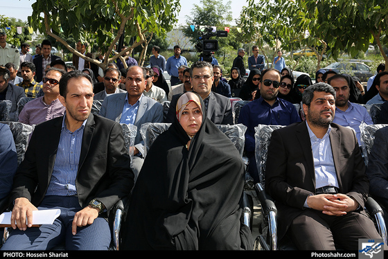 آئین گشایش ایستگاه استقبال از زائر در منطقه 10 / عکس: حسین شریعت / شهرآرا