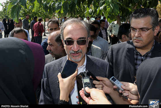 آئین گشایش ایستگاه استقبال از زائر در منطقه 10 / عکس: حسین شریعت / شهرآرا