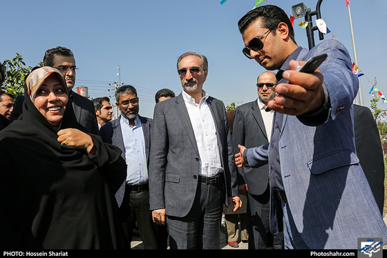 آئین گشایش ایستگاه استقبال از زائر در منطقه 10 / عکس: حسین شریعت / شهرآرا