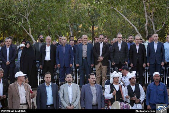 مراسم افتتاح گود کشتی باچوخه شهید بابانظر / عکس: علی عبدالهی / شهرآرا