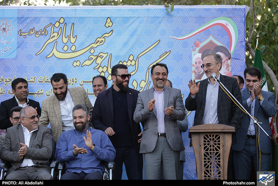 مراسم افتتاح گود کشتی باچوخه شهید بابانظر / عکس: علی عبدالهی / شهرآرا