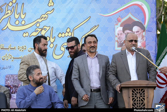 مراسم افتتاح گود کشتی باچوخه شهید بابانظر / عکس: علی عبدالهی / شهرآرا