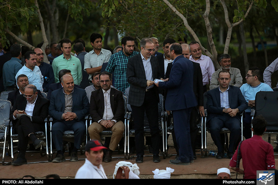 مراسم افتتاح گود کشتی باچوخه شهید بابانظر / عکس: علی عبدالهی / شهرآرا