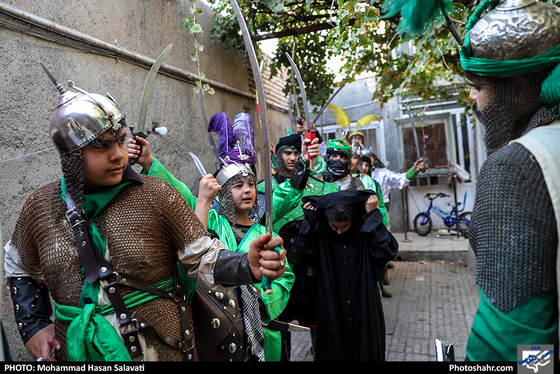 ورود نمادین کاروان امام حسین (ع) به کربلا / عکس: محمدحسن صلواتی / شهرآرا