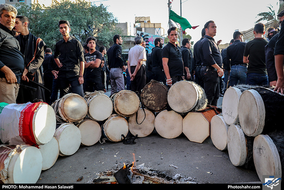 ورود نمادین کاروان امام حسین (ع) به کربلا / عکس: محمدحسن صلواتی / شهرآرا