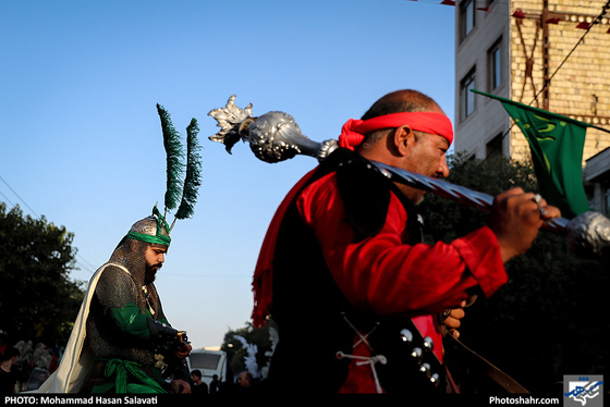 ورود نمادین کاروان امام حسین (ع) به کربلا / عکس: محمدحسن صلواتی / شهرآرا