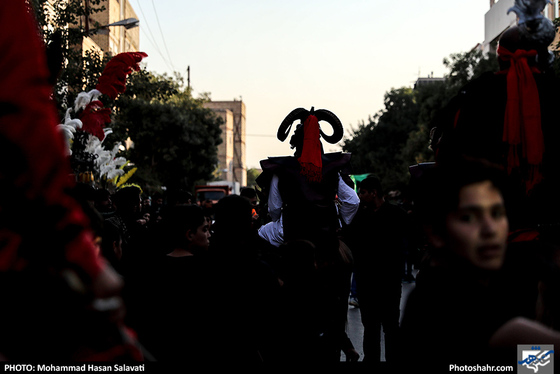 ورود نمادین کاروان امام حسین (ع) به کربلا / عکس: محمدحسن صلواتی / شهرآرا