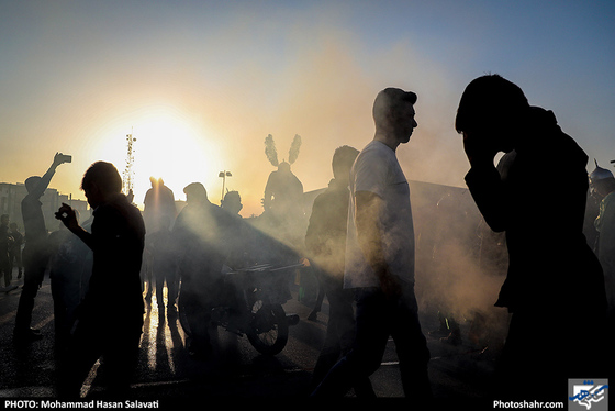 ورود نمادین کاروان امام حسین (ع) به کربلا / عکس: محمدحسن صلواتی / شهرآرا