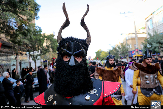 ورود نمادین کاروان امام حسین (ع) به کربلا / عکس: محمدحسن صلواتی / شهرآرا